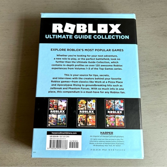 Roblox Ultimate Guide Collection 3 Hardback Book Set Gaming Ages 8+ - Picture 4 of 13